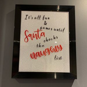 8x10 wall art Christmas